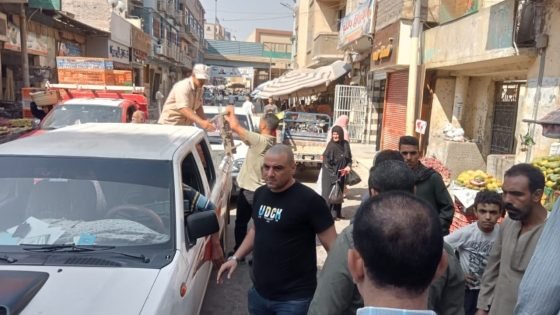 حملات إشغالات بأسيوط