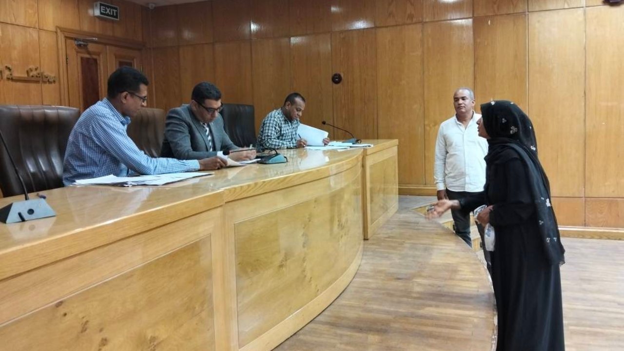 نائب محافظ الأقصر يعقد لقاء أسبوعي